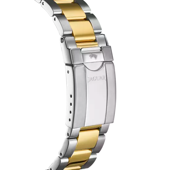 Jaguar dual face bracelet kada best quality golden & silver for men - –  Soni Fashion®