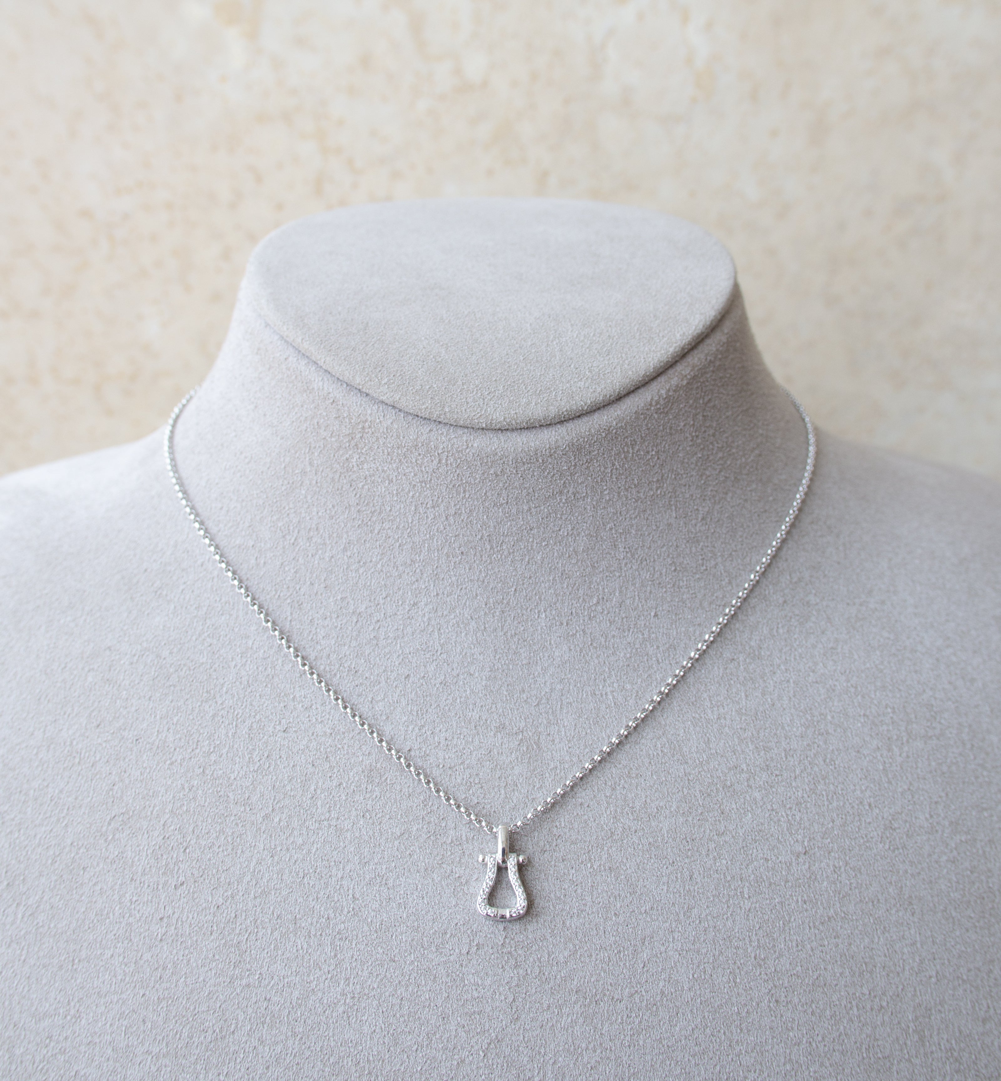Silver 925 Link Pendant Necklace