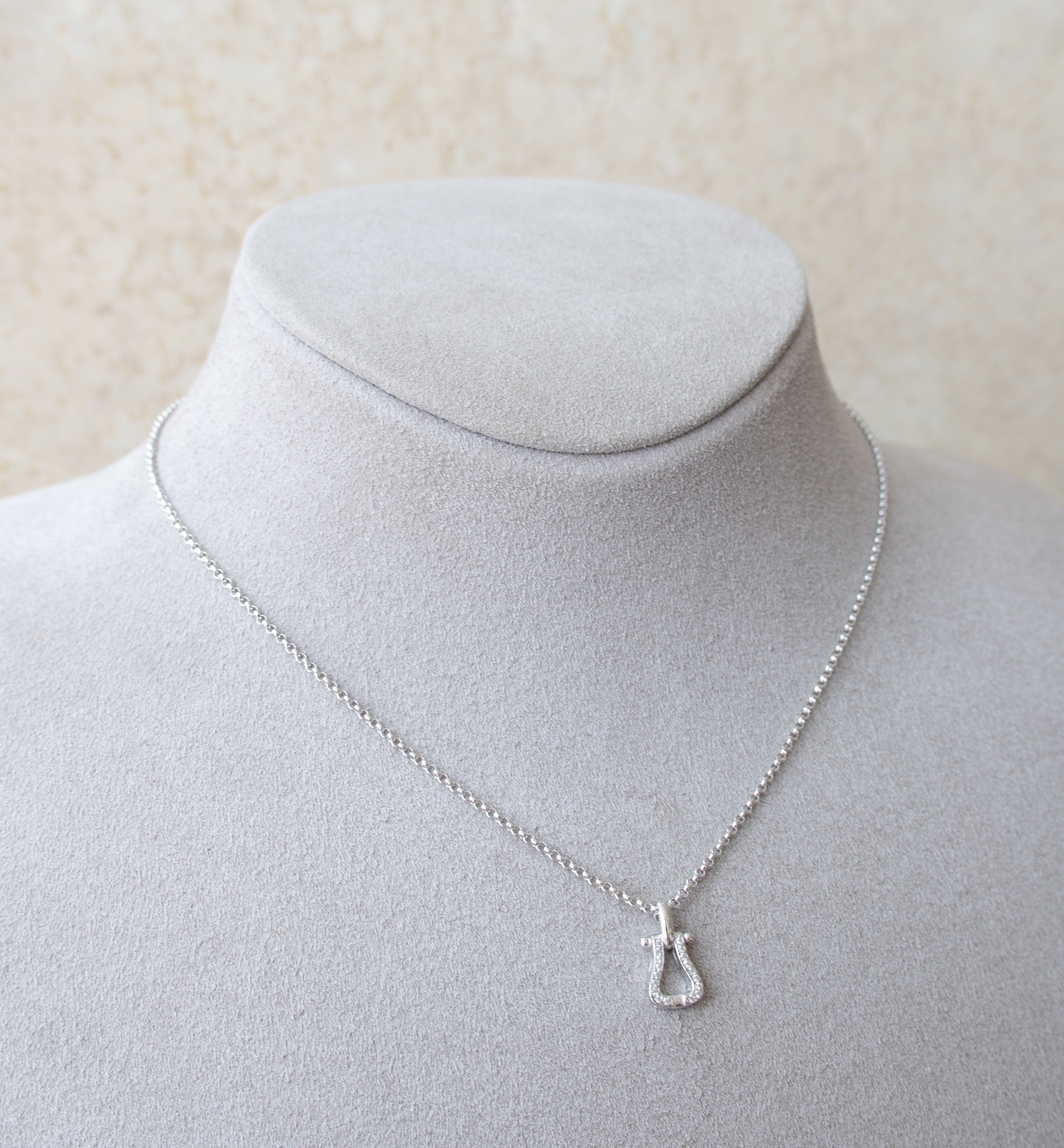 Silver 925 Link Pendant Necklace